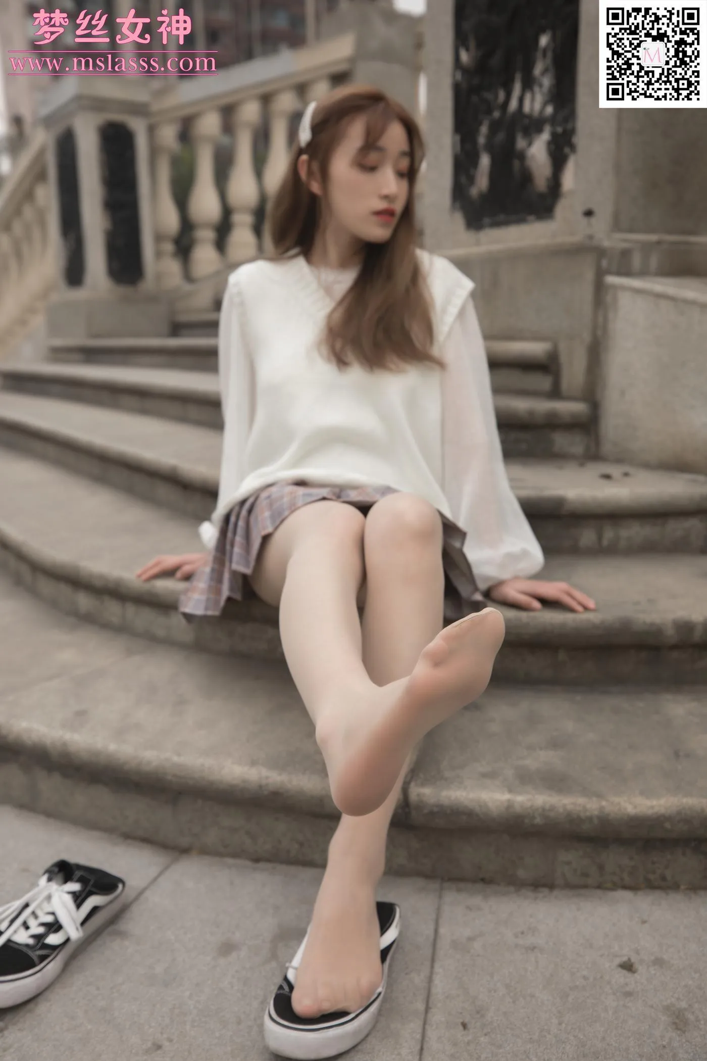 [MSLASS梦丝女神] 2020.03.10 NO.097 晓晓 女神的丝袜 [48P]插图7